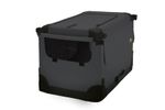 Maelson Soft Kennel faltbare Hundebox / Tier Transportbox XXL (anthrazit)