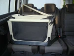 Maelson Soft Kennel faltbare Hundebox / Tier Transportbox Beige