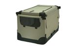 Maelson Soft Kennel faltbare Hundebox in 5 Größen / Farbe: Beige
