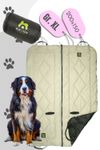 Maelson Cosy Roll Hundedecke / Autoschondecke - Farbe: Schwarz, Beige
