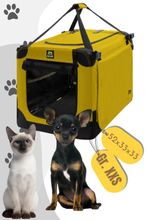 Maelson Soft Kennel Hundebox in 3 Größen - Saffron Yellow