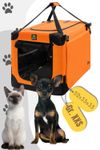 Maelson Soft Kennel faltbare Hundebox in 3 Größen - Neon Orange