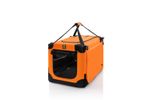 Maelson Soft Kennel faltbare Hundebox in 3 Größen - Neon Orange