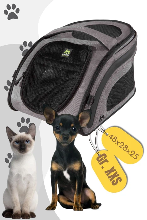 Maelson Snuggle Kennel / Faltbare Stofftransportbox - Anthrazit Maelson Snuggle Kennel / Faltbare Stofftransportbox - Anthrazit