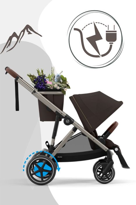Cybex e-Gazelle S Kinderwagen mit E-Antrieb