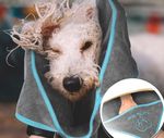 Hundehandtuch (2er Pack) sehr saugfähiges 130x75cm