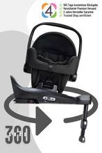 Graco SnugLite i-Size Babyschale inkl. SnugTurn Base
