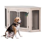 Quapas! Dog Premium Hundehütte Indoor Corner (129x68x73)