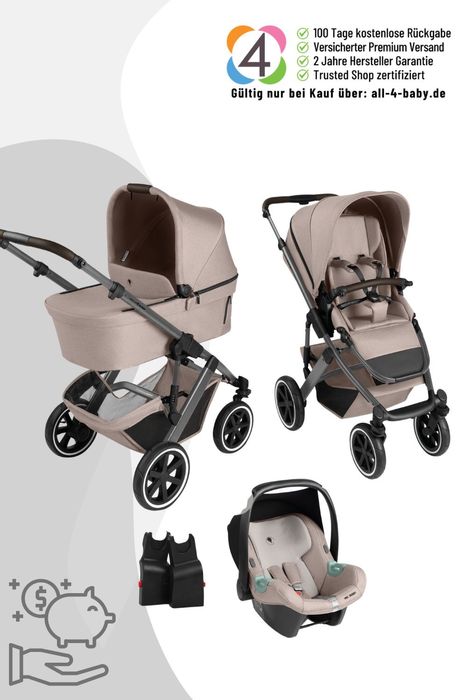 ABC Design Salsa 5 Air 3in1 inkl. Tulip Babyschale und Adapter