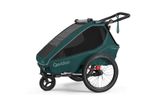 Qeridoo Kidgoo 2 - Kinderfahrradanhänger für 2 Kinder - Modell 2026