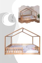 tiSsi® Hausbett / Bodenbett ENNO Gr. 90 x 200 cm