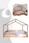 tiSsi® Hausbett / Bodenbett ENNO Gr. 140 x 200 cm