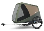Croozer Dog Tammo Easy Start Bundle inkl. Tammo Hundebett - Farbe: Moos Green / Moonlight Black
