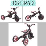 Globber Trike Explorer Foldable 4-in-1 Dreirad / Laufrad