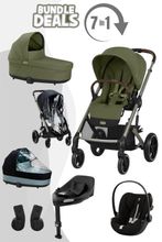 Cybex Balios S Lux inkl. Babywanne, Babyschale Cloud G+ / Isofix Base G3