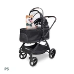Wonderfold P3 Tier Transportwagen für mittlere Tiere / Hunde Buggy