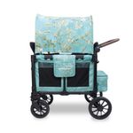 Wonderfold W2 Luxe Pro für 2 Kinder / Bollerwagen Van Gogh Edition
