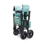 Wonderfold W2 Luxe Pro für 2 Kinder / Bollerwagen Van Gogh Edition