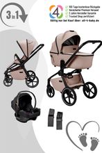 Moon Resea 2.0 Komkinderwagen 3in1-Set mit Babyschale Cosmo 2.0