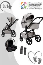 Moon Resea 2.0 Komkinderwagen 3in1-Set mit Babyschale Cosmo 2.0