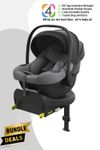 Kinderkraft Kinderautositz i-Lite mit Endura Safe FX Basis