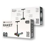 Kinderkraft LED-Dreiradscooter Raket