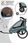 Qeridoo Qupa 1 Plus - Fahrradanhänger für 1 Kind