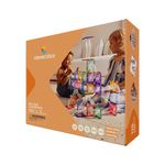 Cleverclixx Ball Run Clever Pack Pastel / Magnetstein - Kugelbahn - 110 Teile