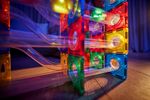 Cleverclixx Ball Run Dazzling Lights Pack Intense / Magnetstein - Kugelbahn