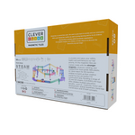 Cleverclixx Large Race Track Pastel / Magnetstein-Bausatz - 80 Teile