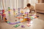Cleverclixx Large Race Track Pastel / Magnetstein-Bausatz - 80 Teile