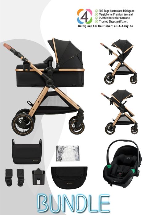 Kinderkraft Kinderwagen 3in1 Esme Pro / Kombikinderwagen
