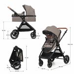 Kinderkraft Kinderwagen 3in1 Esme Pro / Kombikinderwagen