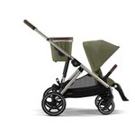 Cybex Gazelle S Kinderwagen / Geschwisterwagen inkl. Snogga 2.0 Fußsack