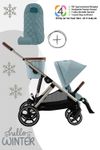 Stormy Blue / Taupe