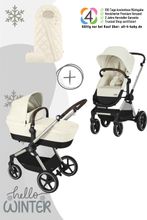 Cybex EOS Lux Kinderwagen (2-in-1 Kinderwagen) inkl. Snogga 2.0 Fußsack