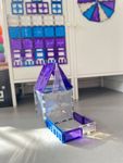 Cleverclixx Mega-Eiskristall-Bausatz | 180 Teile / Magnetsteinbausatz