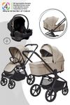 Moon Resea Fold Diamond Kombikinderwagen mit Cosmo 2.0 / 3in1 Kinderwagen