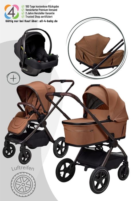 Moon Gio Fold Air Kombikinderwagen inkl. Cosmo 2.0