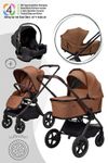 Moon Gio Fold Air Kombikinderwagen inkl. Cosmo 2.0