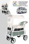 Wonderfold VW2 Volkswagen KinderVan für 2 Kinder