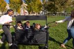Wonderfold W6 Luxe Pro KinderVan für 6 Kinder / Bollerwagen