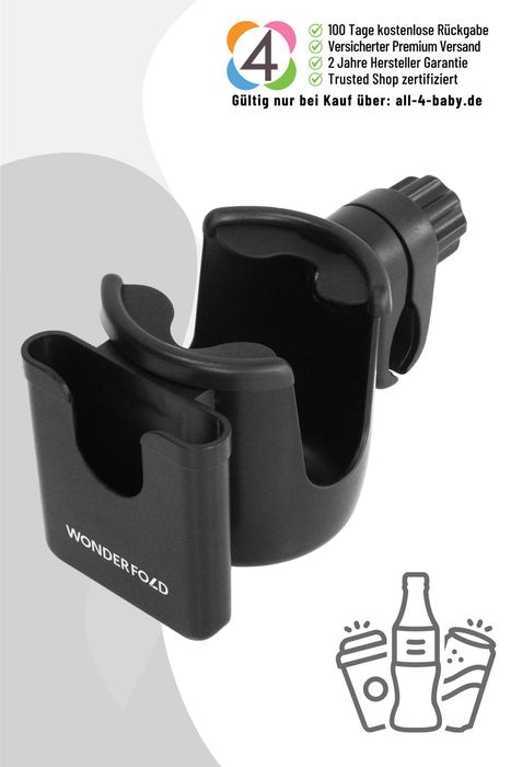 Wonderfold 2-in-1-Becher- und Telefonhalter