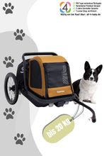 Hamax Milou S Hundeanhänger (für Hunde bis 20 kg)