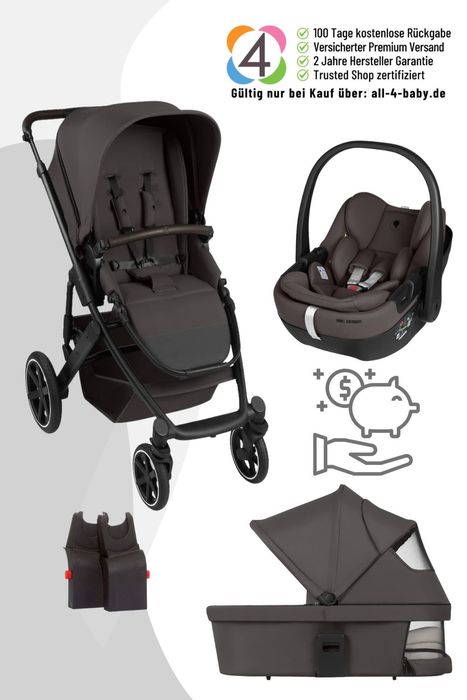 ABC Design Salsa Core All in One Set Kombi-Kinderwagen mit Babyschale Calla