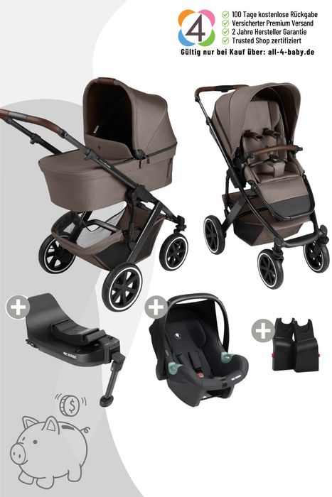 ABC Design Salsa 5 Air All in One Set + Isofix Base Root