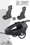 Croozer Yuuna Kid Modul Premium Sitz Geschwister Bundle