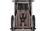 Qeridoo Kidgoo 1 Pro Gen 2 - Kinderfahrradanhänger für 1 Kind