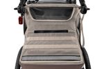 Qeridoo Kidgoo 2 Pro Gen 2 - Kinderfahrradanhänger für 2 Kinder