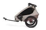 Qeridoo Kidgoo 2 Pro Gen 2 - Kinderfahrradanhänger für 2 Kinder